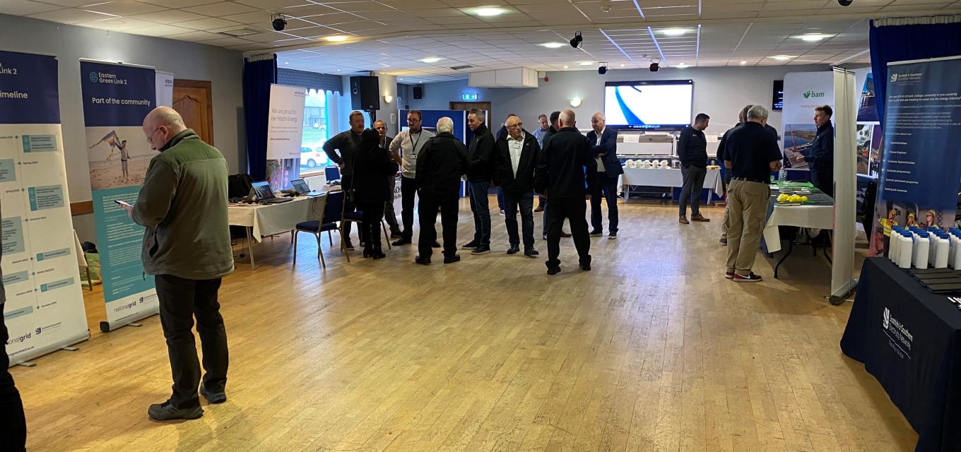 People at buyer event