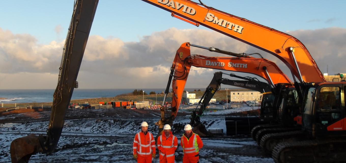 EGL2 workers on site